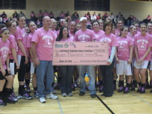 2nd Annual "Pink Night" raises $7,200 for the Northeast Regional Cancer Institute