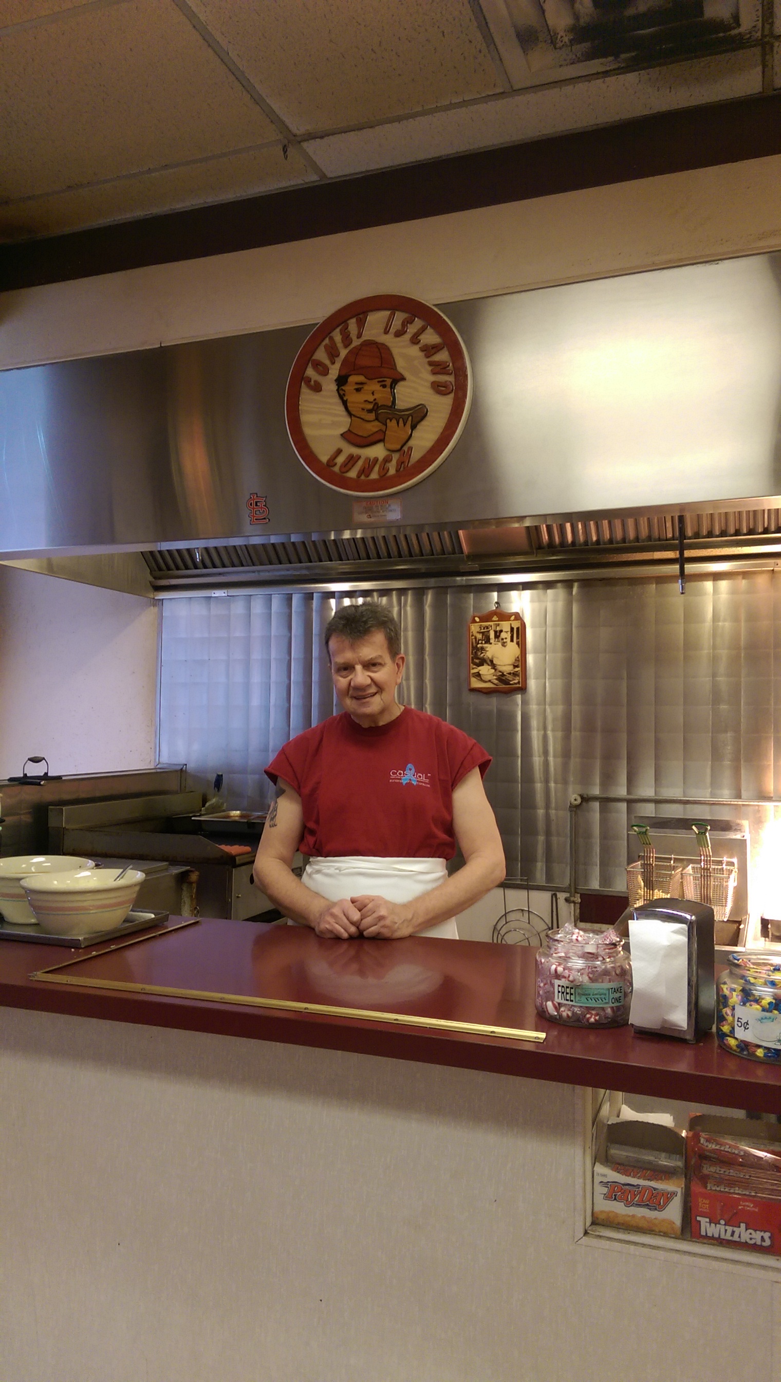 Robert Ventura (above) and his brother, Pete, own Coney Island Lunch located at 515 Lackawanna Avenue in Scranton. 